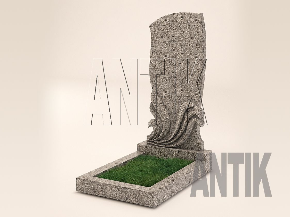 Pomnik dla jednego Antik-S44 Konstantinovsky (Kostyantynivsky)