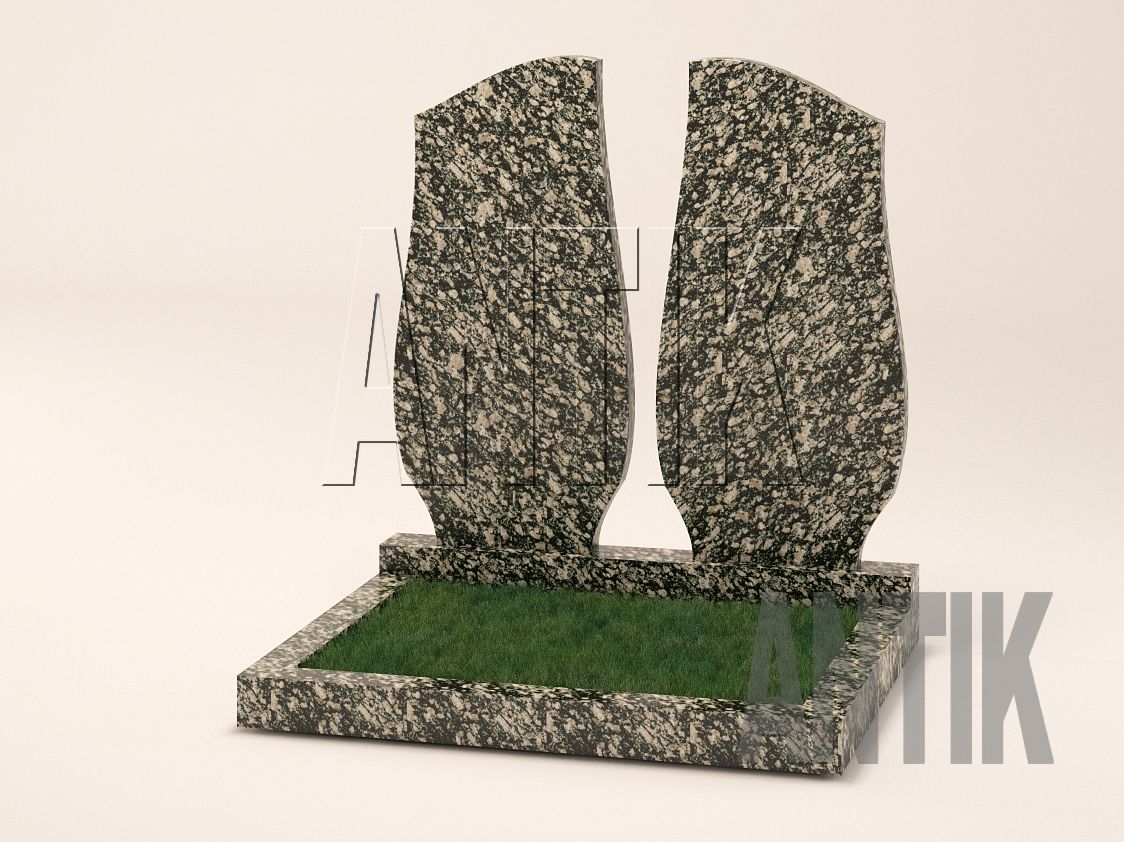 Pomnik podwójny Antik-D20 Korninsky (Leopard)