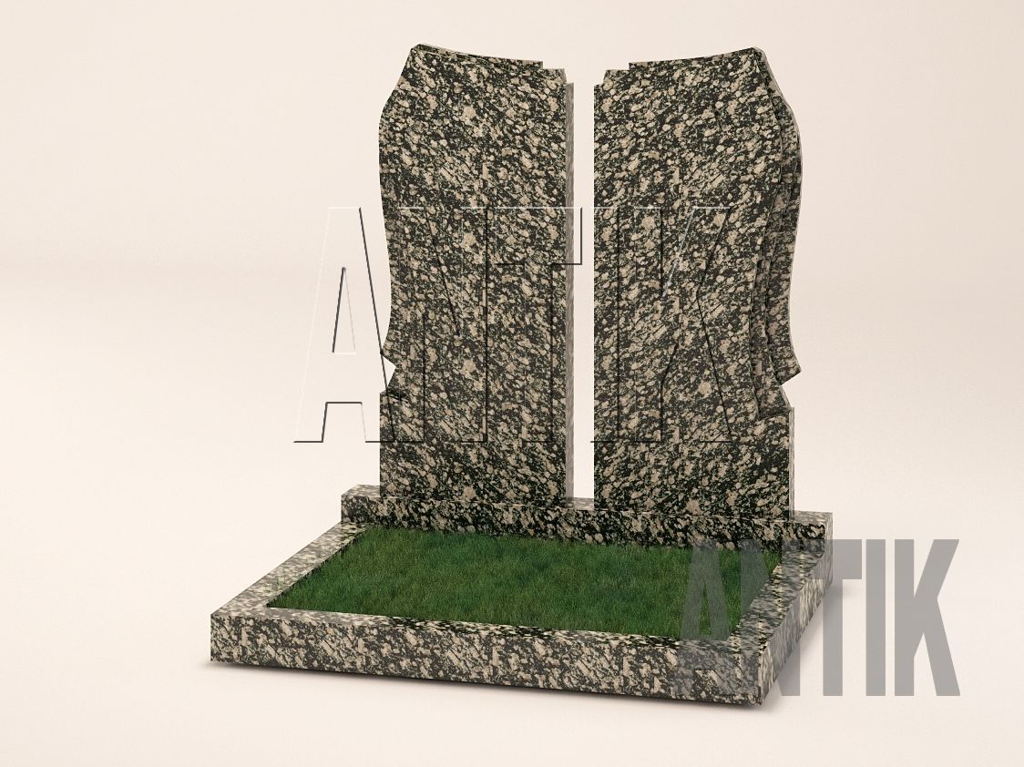 Pomnik podwójny Antik-D24 Korninsky (Leopard)