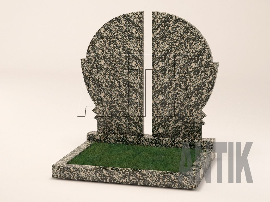 Pomnik podwójny Antik-D32 Korninsky (Leopard)