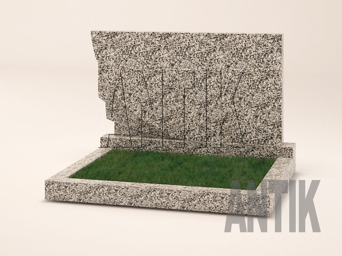 Pomnik podwójny Antik-D34 Pokostovsky (Grey Ukraine)