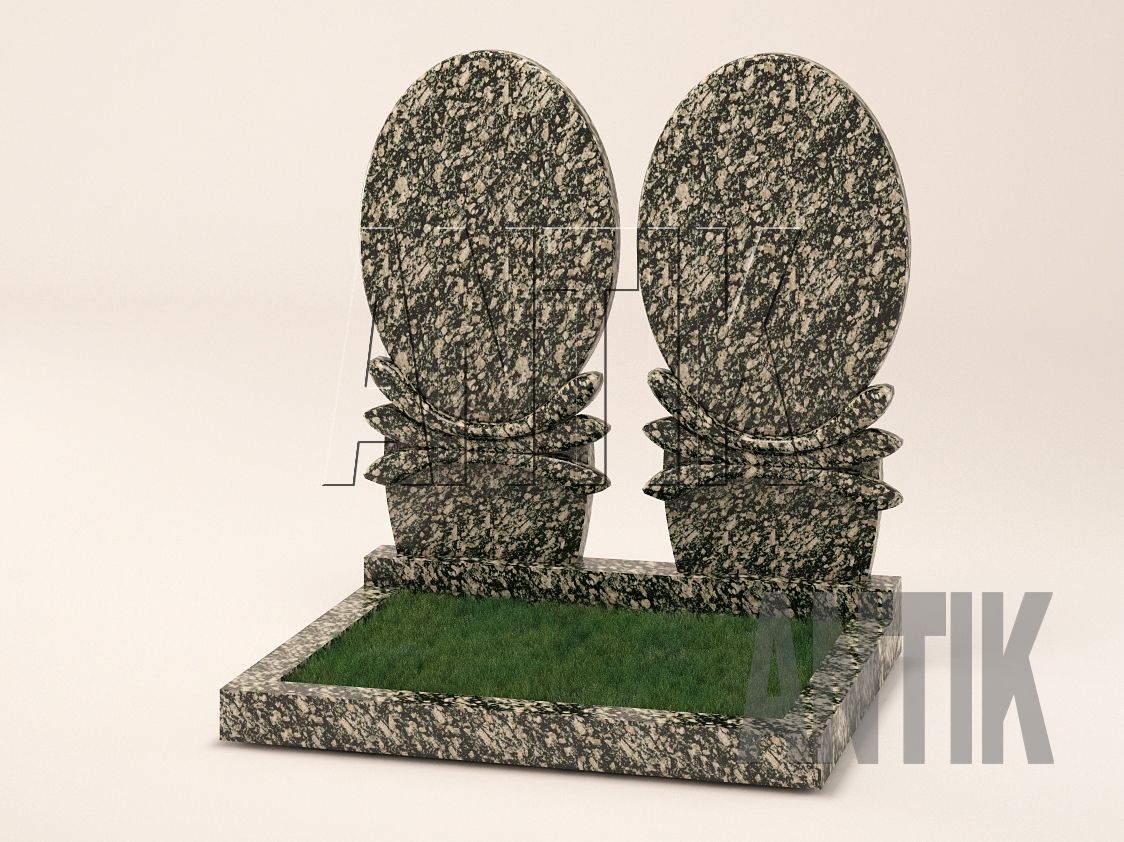Pomnik podwójny Antik-D36 Korninsky (Leopard)